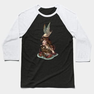 Mermaid Baseball T-Shirt